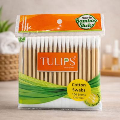TULIPS COTTON SWABS 100 STEMS
